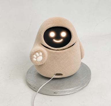 Soft companion prototype on base